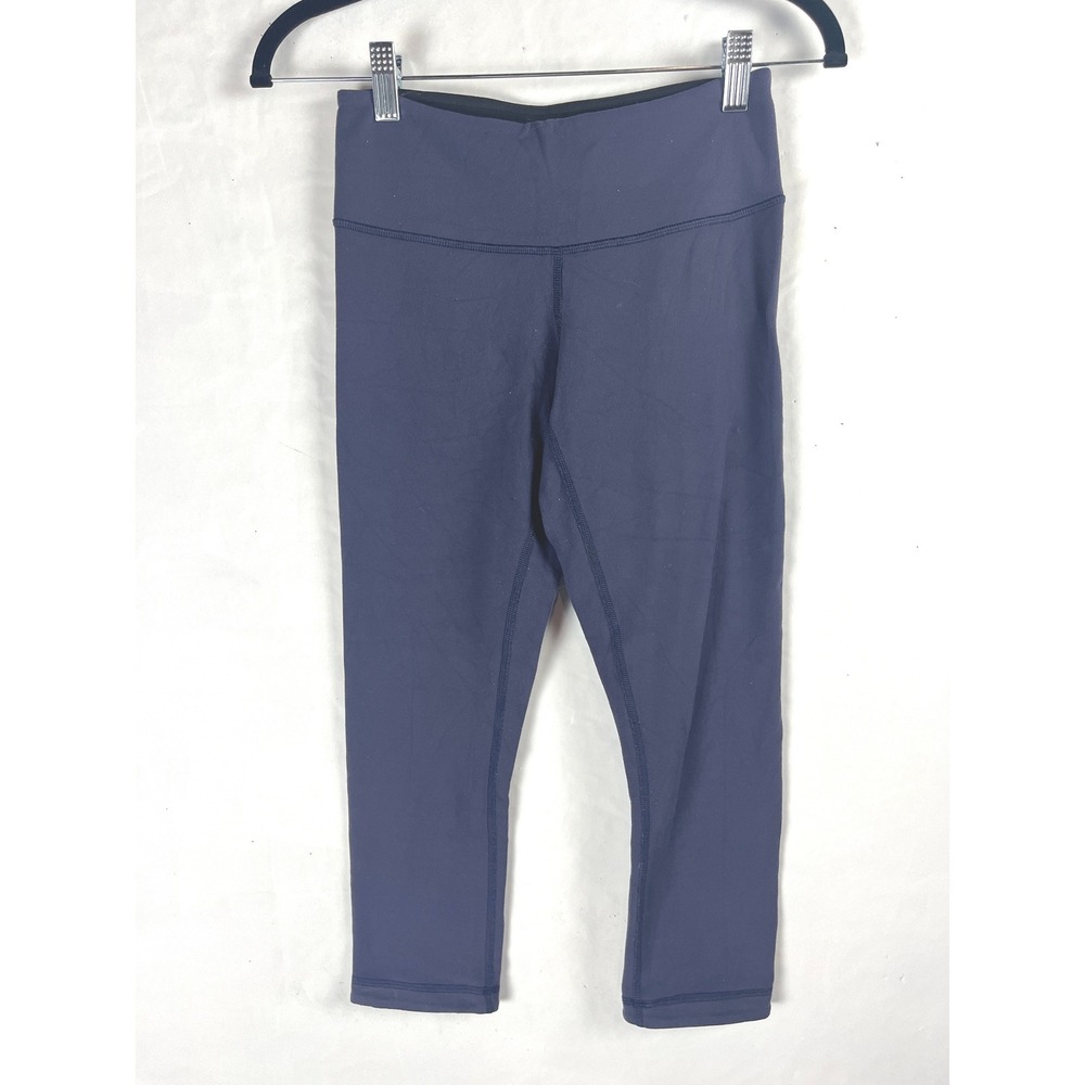 Lululemon Purple Cropped Leggings 4